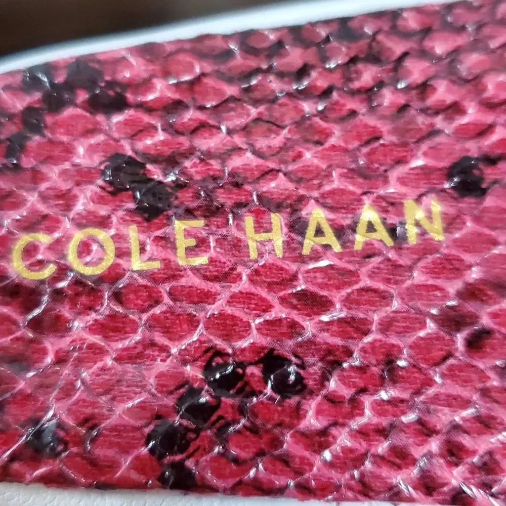 NWOT COLE HAAN Pinch LTE Pink/Black Penny Loafers‎ sz 2 Itty Bitty Pimp Shoes!